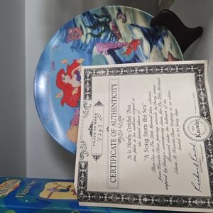 Disney Little Mermaid Collector's Plate